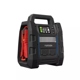 TOPDON autó akkumulátor indító és tesztelő V4500Plus/32000mAh(120Wh)/max. kimeneti áram 4500A//IP65