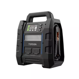 TOPDON autó akkumulátor indító és tesztelő V4500Plus/32000mAh(120Wh)/max. kimeneti áram 4500A//IP65
