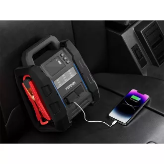 TOPDON autó akkumulátor indító és tesztelő V4500Plus/32000mAh(120Wh)/max. kimeneti áram 4500A//IP65