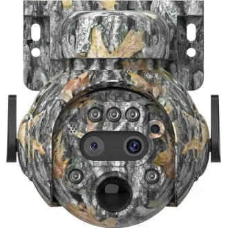 Napelemes kamera Viking HDs04 4G szürke/2304x1296/PIR érzékelő/mozgásérzékelő/7800mAh