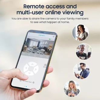 Mini kamera Viking S309 Wifi/1080P/éjjellátó/mozgásérzékelő/2500mAh/mobil alkalmazás