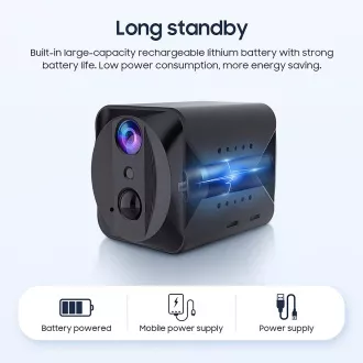 Viking S309 4G/1080P mini kamera/éjjellátó/mozgásérzékelő/2500mAh/mobil alkalmazás Viking S309 4G/1080P mini kamera/éjjellátó/mozgásérzékelő/2500mAh/mobil alkalmazás
