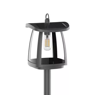 Kültéri napelemes LED fény Viking SR10L/350lm / napenergia / 4000K (nappali fehér)/ 4 üzemmód