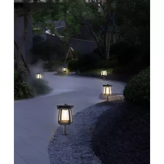 Kültéri napelemes LED fény Viking SR10L/350lm / napenergia / 4000K (nappali fehér)/ 4 üzemmód