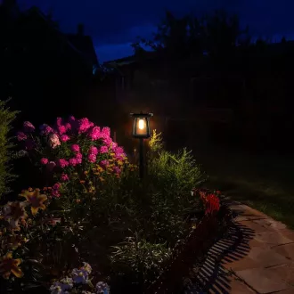 Kültéri napelemes LED fény Viking SR10L/350lm / napenergia / 4000K (nappali fehér)/ 4 üzemmód