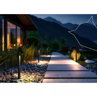 Kültéri napelemes LED fény Viking SR15L/500lm / napelemes / 3000K (meleg fehér)/ 4 üzemmódban