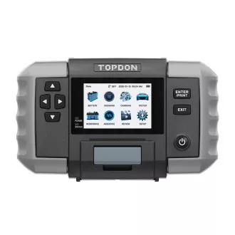 TOPDON Autó akkumulátor tesztelő BT600P/3,5" kijelző/5200mAh/6V,12V,24V