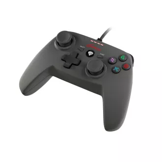 Vezetékes gamepad Genesis P58, PS3/PC-hez, rezgés