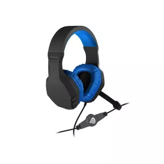 Genesis Argon 200, fekete-kék sztereó játék headset Genesis Argon 200, fekete-kék sztereó játék headset