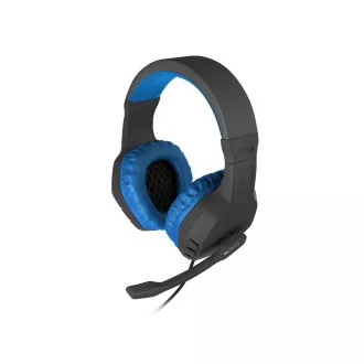 Genesis Argon 200, fekete-kék sztereó játék headset Genesis Argon 200, fekete-kék sztereó játék headset