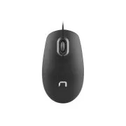 Natec lézeres egér HAWK/1000 DPI/Office/Laser/1000 DPI/Vezeték nélküli USB/Fekete