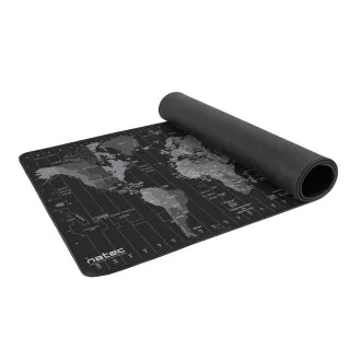 Maxi egérpad Natec időzóna térkép, 40x80cm