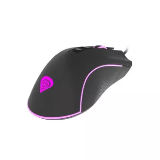 Genesis Gaming egér KRYPTON 770/RGB/Hering/Optikai/jobbkezes/6,000 DPI/Vezeték nélküli USB/fekete