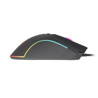 Genesis Gaming egér KRYPTON 770/RGB/Hering/Optikai/jobbkezes/6,000 DPI/Vezeték nélküli USB/fekete