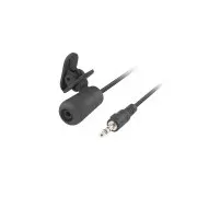 Natec Bee mikrofon, csíptethető tartó, 3,5 mm-es csatlakozó, 1,8m