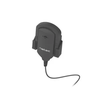 Natec Fox mikrofon, öntapadós rögzítés, 3,5 mm-es csatlakozó, 1,8m