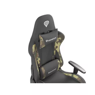 Genesis Nitro 560 CAMO játékszék, fekete-maskarás szövet Genesis Nitro 560 CAMO játékszék, fekete-maskarás szövet
