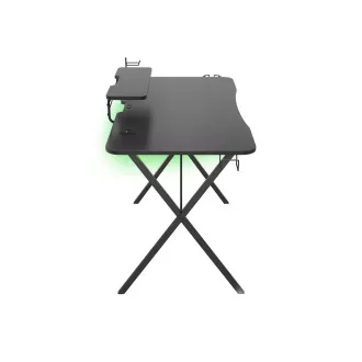 Genesis Holm 300 RGB - játékasztal RGB háttérvilágítással, 3xUSB 3.0, vezeték nélküli mobil töltővel Genesis Holm 300 RGB - játékasztal RGB háttérvilágítással, 3xUSB 3.0, vezeték nélküli mobil töltővel