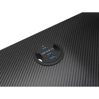 Genesis Holm 300 RGB - játékasztal RGB háttérvilágítással, 3xUSB 3.0, vezeték nélküli mobil töltővel Genesis Holm 300 RGB - játékasztal RGB háttérvilágítással, 3xUSB 3.0, vezeték nélküli mobil töltővel
