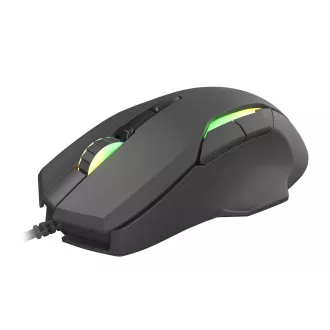 Genesis Gaming optikai egér XENON 220 G2/RGB/Hering/Optikai/Optikai/Jobbkezes/12 400 DPI/Vezeték nélküli USB/Fekete Genesis Gaming optikai egér XENON 220 G2/RGB/Hering/Optikai/Optikai/Jobbkezes/12 400 DPI/Vezeték nélküli USB/Fekete