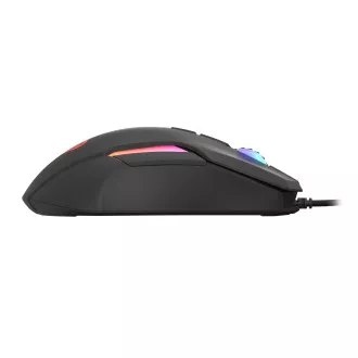 Genesis Gaming optikai egér XENON 220 G2/RGB/Hering/Optikai/Optikai/Jobbkezes/12 400 DPI/Vezeték nélküli USB/Fekete Genesis Gaming optikai egér XENON 220 G2/RGB/Hering/Optikai/Optikai/Jobbkezes/12 400 DPI/Vezeték nélküli USB/Fekete
