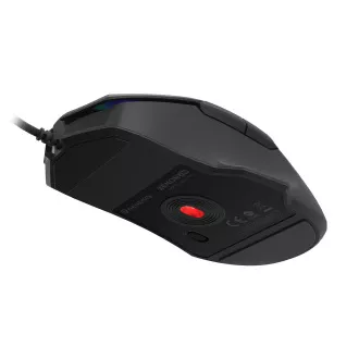 Genesis Gaming optikai egér XENON 220 G2/RGB/Hering/Optikai/Optikai/Jobbkezes/12 400 DPI/Vezeték nélküli USB/Fekete Genesis Gaming optikai egér XENON 220 G2/RGB/Hering/Optikai/Optikai/Jobbkezes/12 400 DPI/Vezeték nélküli USB/Fekete