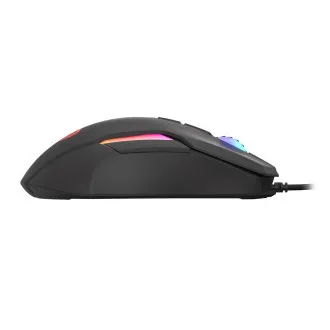 Genesis Gaming optikai egér XENON 220 G2/RGB/Hering/Optikai/Optikai/Jobbkezes/12 400 DPI/Vezeték nélküli USB/Fekete Genesis Gaming optikai egér XENON 220 G2/RGB/Hering/Optikai/Optikai/Jobbkezes/12 400 DPI/Vezeték nélküli USB/Fekete