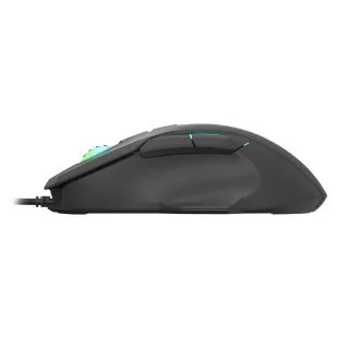 Genesis Gaming optikai egér XENON 220 G2/RGB/Hering/Optikai/Optikai/Jobbkezes/12 400 DPI/Vezeték nélküli USB/Fekete Genesis Gaming optikai egér XENON 220 G2/RGB/Hering/Optikai/Optikai/Jobbkezes/12 400 DPI/Vezeték nélküli USB/Fekete