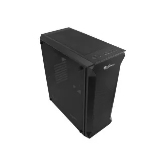Genesis IRID 505 V2/Midi Tower/Transpar/Fekete számítógépház