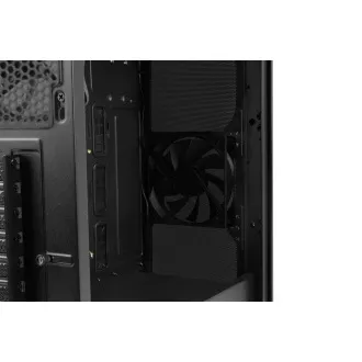 Genesis IRID 505 V2/Midi Tower/Transpar/Fekete számítógépház