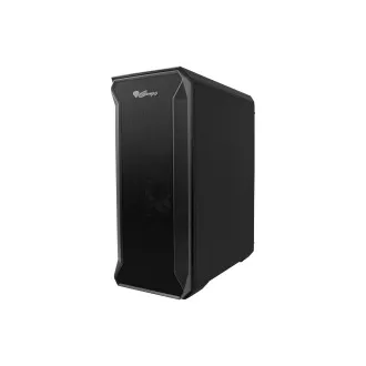 Genesis IRID 505 V2/Midi Tower/Transpar/Fekete számítógépház
