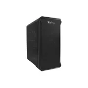 Számítógépház Genesis IRID 503 V2/Micro Tower/Transpar./Fekete