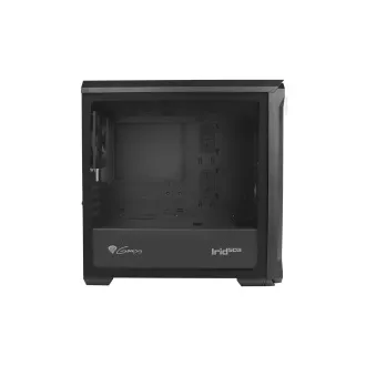 Számítógépház Genesis IRID 503 V2/Micro Tower/Transpar./Fekete Számítógépház Genesis IRID 503 V2/Micro Tower/Transpar./Fekete