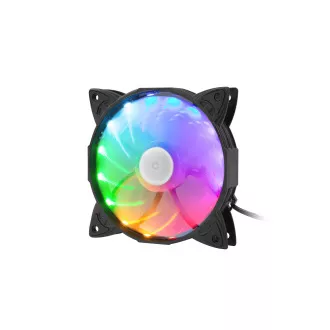 Genesis Hydrion 130 ventilátor, szivárványos LED háttérvilágítás, 120mm Genesis Hydrion 130 ventilátor, szivárványos LED háttérvilágítás, 120mm