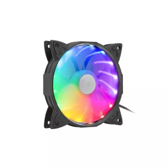 Genesis Hydrion 130 ventilátor, szivárványos LED háttérvilágítás, 120mm Genesis Hydrion 130 ventilátor, szivárványos LED háttérvilágítás, 120mm