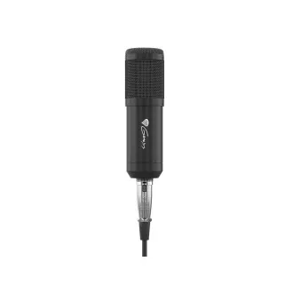 Genesis Radium 300 streaming mikrofon, XLR, kardioid polarizáció, hajlékony kar, pop-szűrő