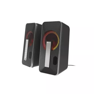 Genesis Gaming hangszórók HELIUM 100/RGB/Stereo/10W/Fekete-ezüst