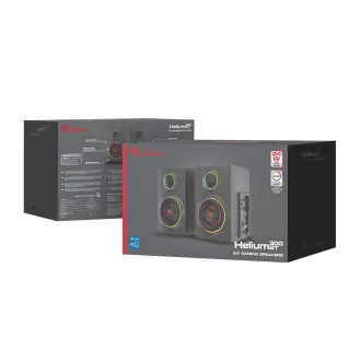 2.0 24W GENESIS HELIUM 300BT ARGB hangszórók, Bluetooth 5.0