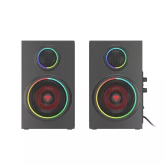 2.0 24W GENESIS HELIUM 300BT ARGB hangszórók, Bluetooth 5.0
