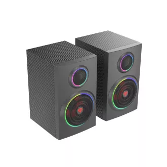 2.0 24W GENESIS HELIUM 300BT ARGB hangszórók, Bluetooth 5.0