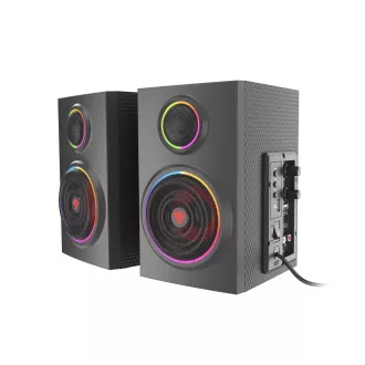 2.0 24W GENESIS HELIUM 300BT ARGB hangszórók, Bluetooth 5.0
