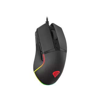 Genesis Gaming Optikai egér KRYPTON 220/RGB/6400 DPI/Hering/Optikai/6,000 DPI/Vezeték nélküli USB/Fekete