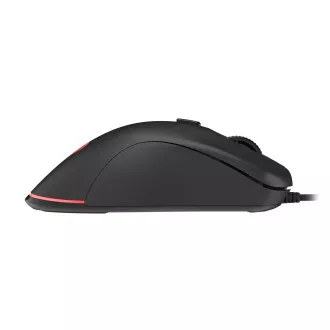 Genesis Gaming optikai egér KRYPTON 200/RGB/6400 DPI/Hering/Optikai/6,000 DPI/Vezeték nélküli USB/Fekete