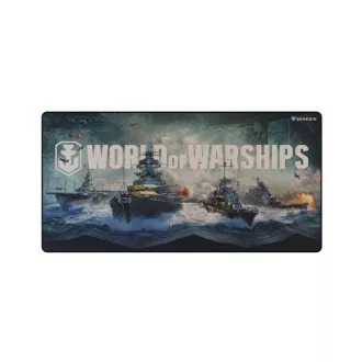 Játék egérpad Genesis CARBON 500 WORLD of WARSHIPS ARMADA, MAXI 90x45cm
