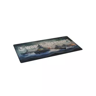 Játék egérpad Genesis CARBON 500 WORLD of WARSHIPS ARMADA, MAXI 90x45cm