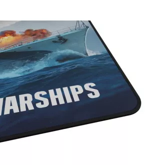 Gaming egérpad Genesis CARBON 500 WORLD of WARSHIPS, M 30x25cm