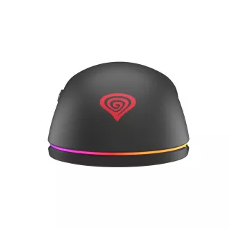 Genesis Gaming Optikai egér KRYPTON 750/RGB/8000 DPI/Hering/Optikai/8000 DPI/Vezeték nélküli USB/Fekete