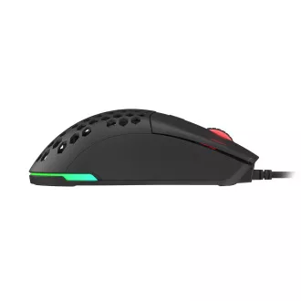Genesis Gaming Optikai egér KRYPTON 750/RGB/8000 DPI/Hering/Optikai/8000 DPI/Vezeték nélküli USB/Fekete