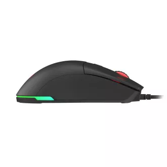 Genesis Gaming Optikai egér KRYPTON 750/RGB/8000 DPI/Hering/Optikai/8000 DPI/Vezeték nélküli USB/Fekete