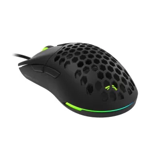 Genesis Gaming Optikai egér KRYPTON 750/RGB/8000 DPI/Hering/Optikai/8000 DPI/Vezeték nélküli USB/Fekete